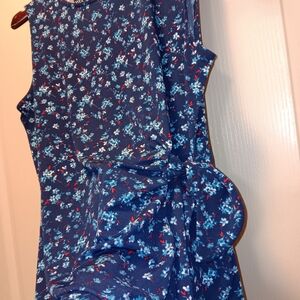 Elle Navy Floral Dress